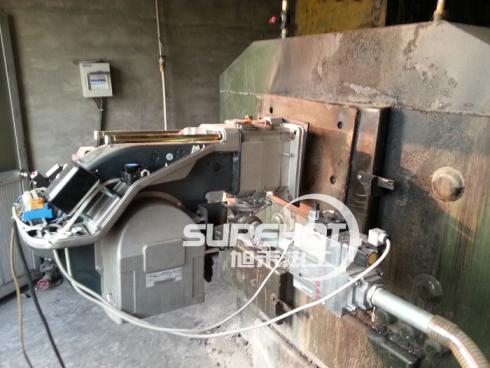 任丘某酒廠 沼氣燃燒器 試驗現場4