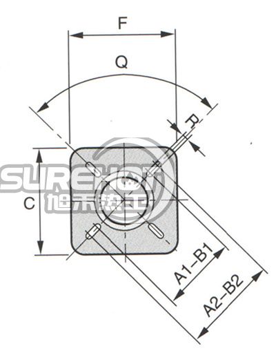 利雅路FS20燃燒器法蘭盤尺寸