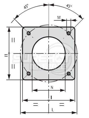 百得SPARK GAS30W燃燒器法蘭圖