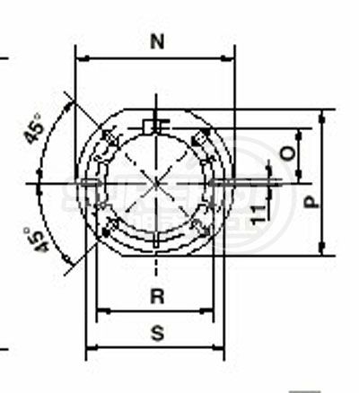 利雅路GULLIVER RS5D燃燒器法蘭盤尺寸